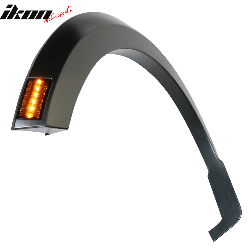 2021-2024 Ford F1-50 Fender Flares R Style Grey PP Injection