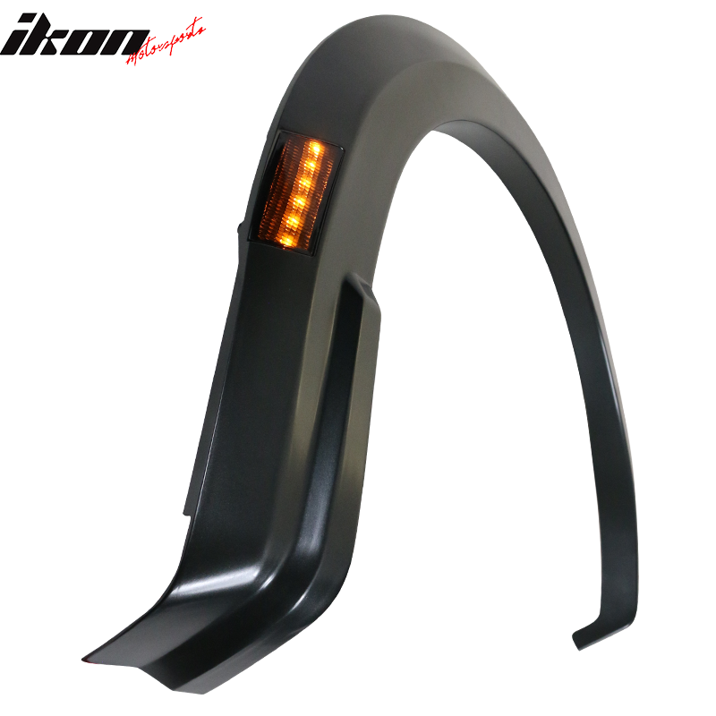 2021-2024 Ford F1-50 Fender Flares R Style Grey PP Injection