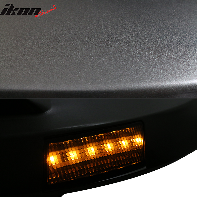 2021-2024 Ford F1-50 Fender Flares R Style Grey PP Injection