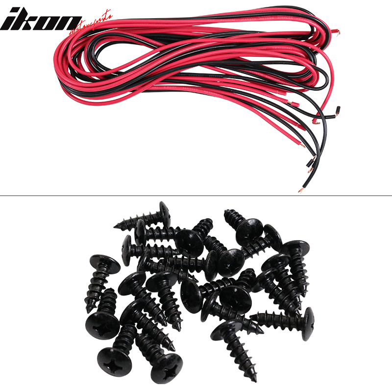 2021-2024 Ford F1-50 Fender Flares R Style Grey PP Injection