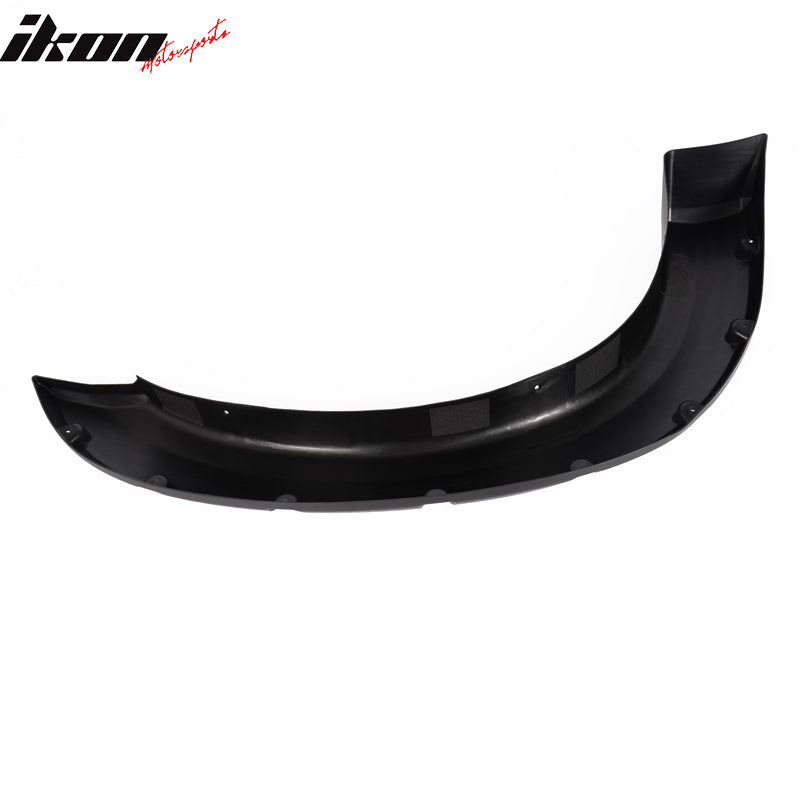 1999-2007 Ford F250 350 Super Duty Black Fender Flares Set PP 4PCS