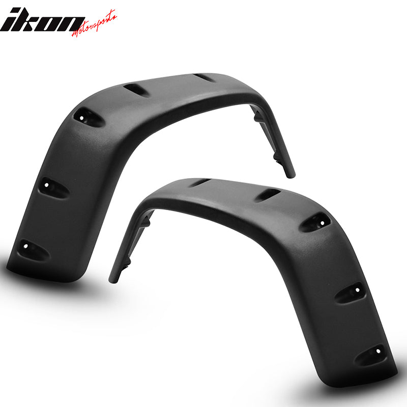 1997-2006 Jeep Wrangler TJ Sport Utility 7" Wide Black Fender Flares