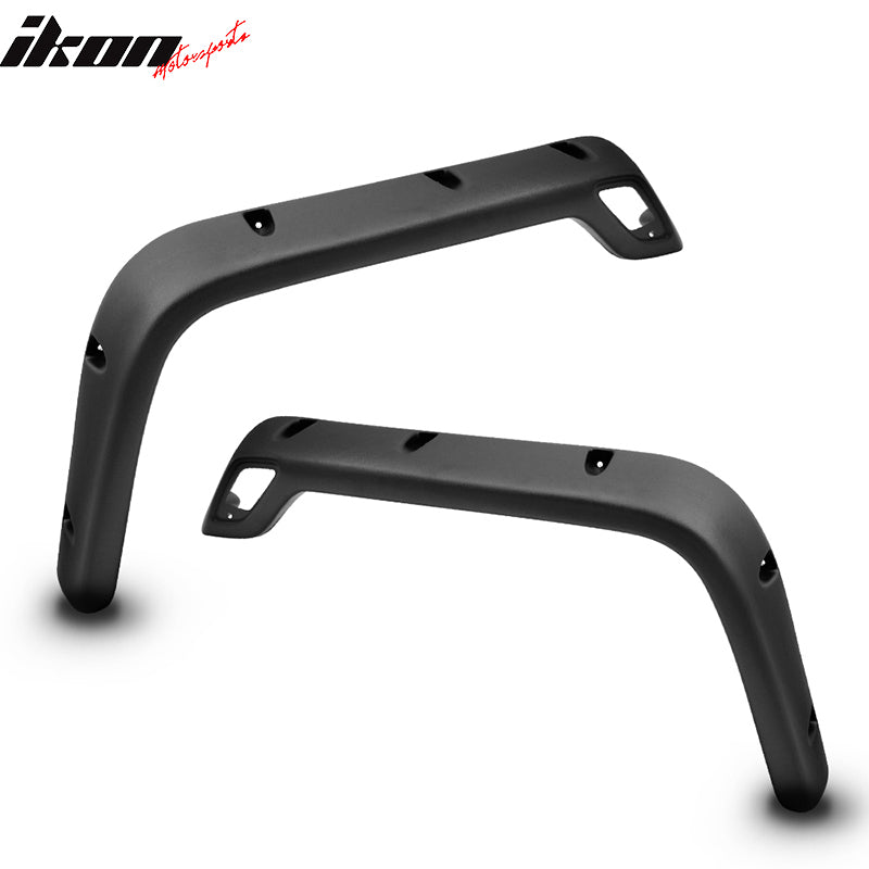 1997-2006 Jeep Wrangler TJ Sport Utility 7" Wide Black Fender Flares