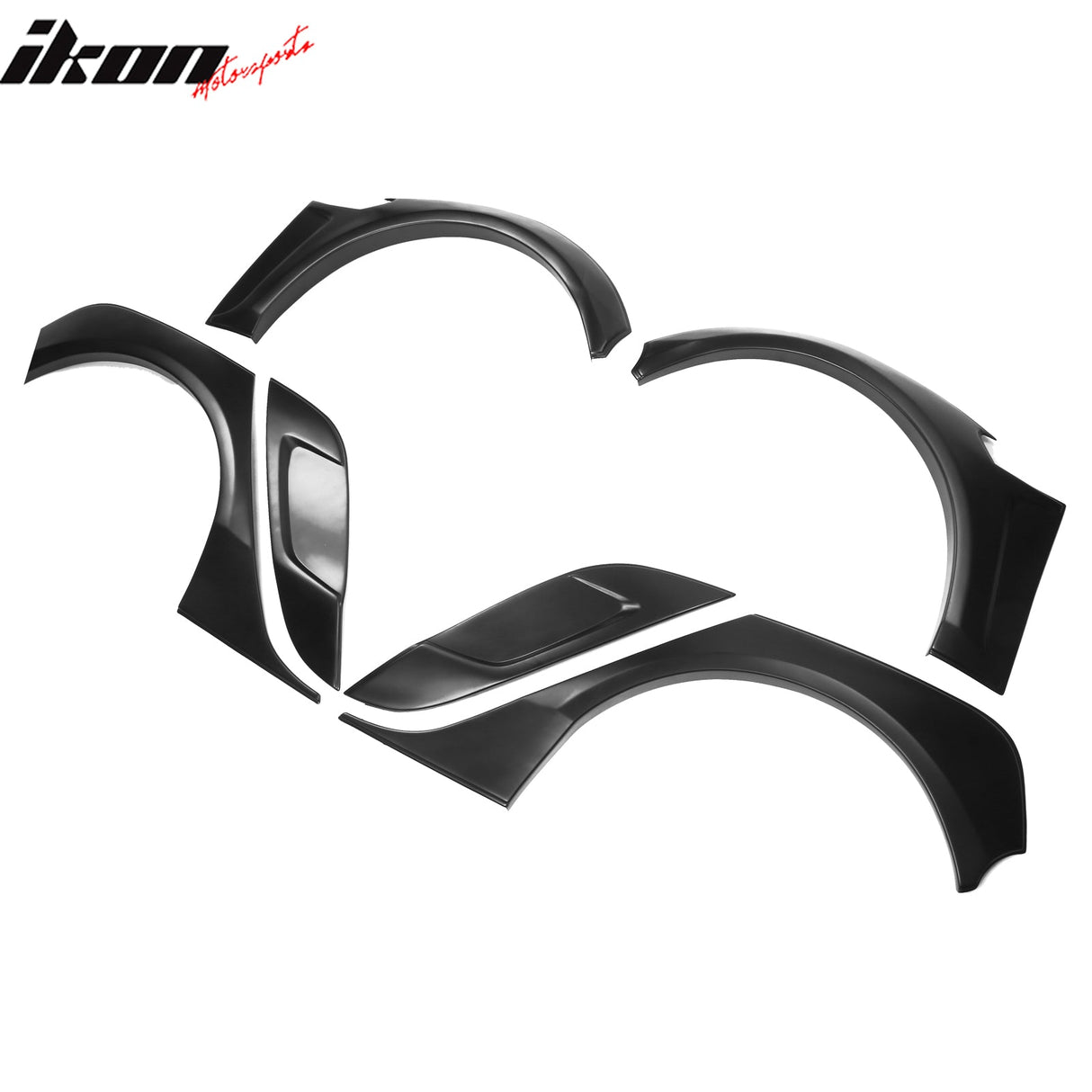 2017-2024 Tesla Model 3 IKON Fender Flares Sanded Wheel Cover ABS 6PCS