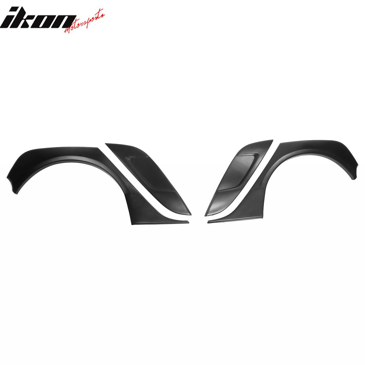 2017-2024 Tesla Model 3 IKON Fender Flares Sanded Wheel Cover ABS 6PCS