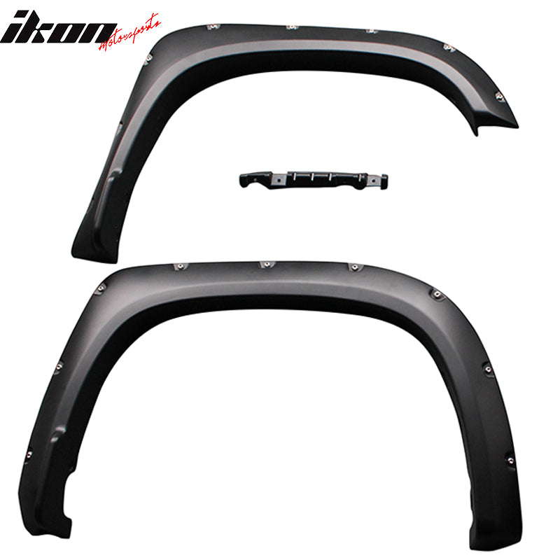 2014-2020 Toyota Tundra Pocket Rivet Style 4PCS Fender Flares Guard PP