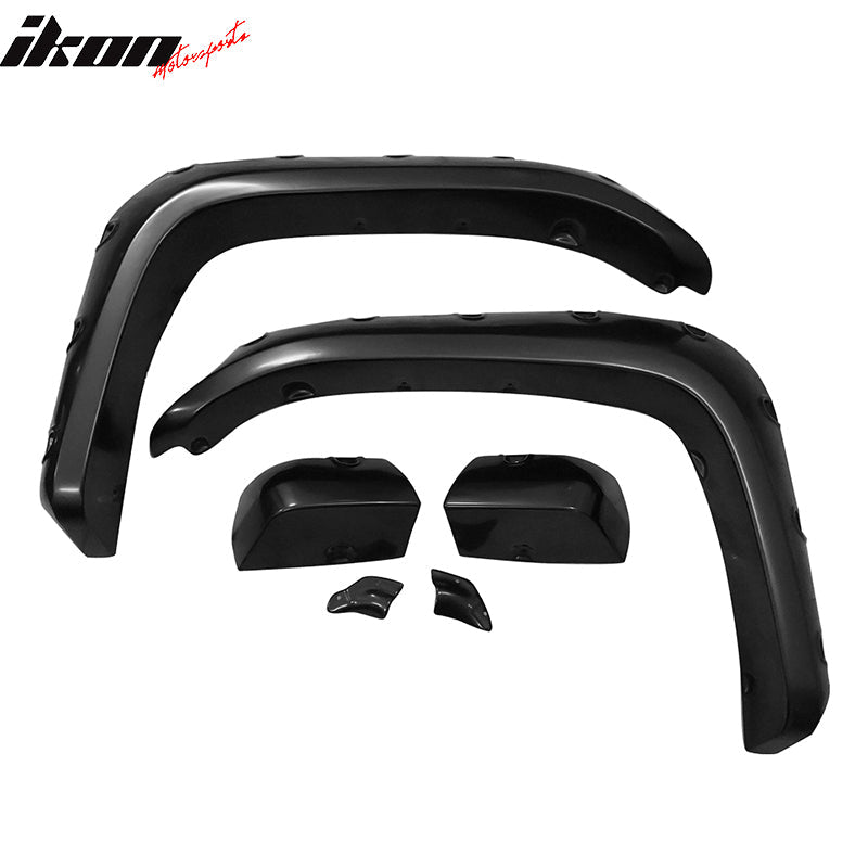2007-2015 Toyota FJ Cruiser Pocket Fender Flares Wheel Cover ABS 4PC