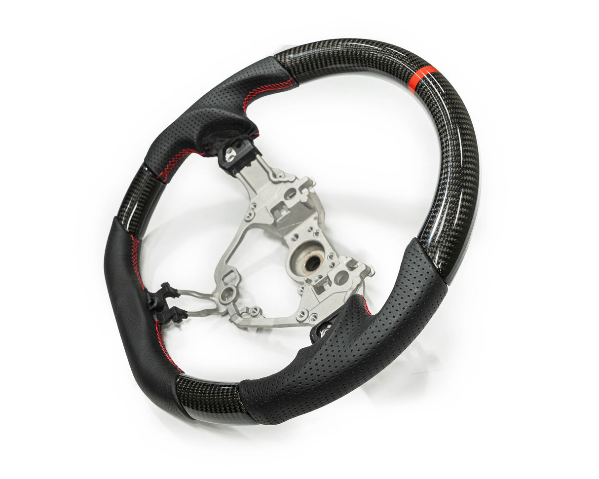FactionFab Steering Wheel Carbon and Leather 17+ BRZ / 86