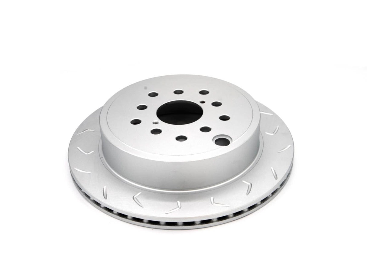 FactionFab Slotted Rear Rotor V2 Dual Drilled 5x100/114 Subaru WRX 2022+ 6mt / FR-S / BRZ / 86 2013+