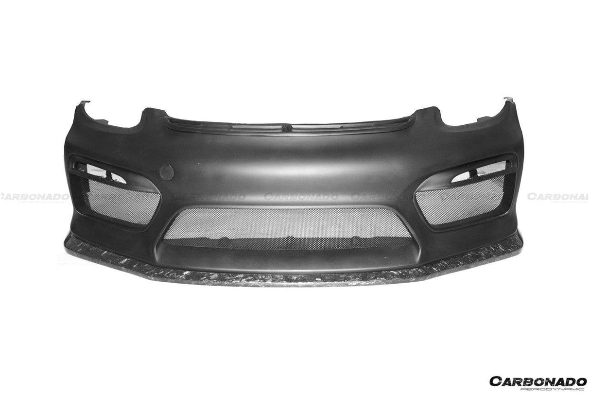 2012-2016 Porsche 981 Boxster | Cayman GT4 Style Front Bumper