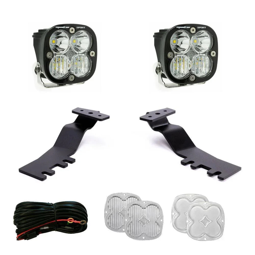 KC HiLiTES / Baja Designs A-Pillar Ditch Light Kit - 2024+ Land Cruiser
