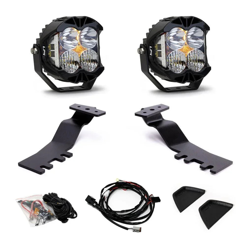 KC HiLiTES / Baja Designs A-Pillar Ditch Light Kit - 2024+ Land Cruiser