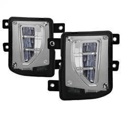 Spyder Chevrolet Silverado 1500 16-18 w/Switch LED Fog Lights Clear