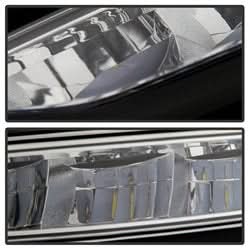 Spyder GMC Sierra 1500 16-18 w/Switch LED Fog Lights Clear