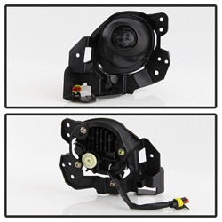 Spyder Mazda 3 17-18 w/Switch LED Fog Lights Clear
