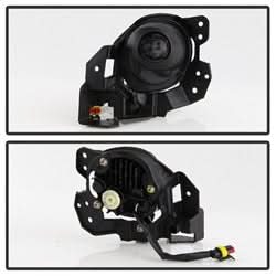 Spyder Mazda 3 17-18 w/Switch LED Fog Lights Clear
