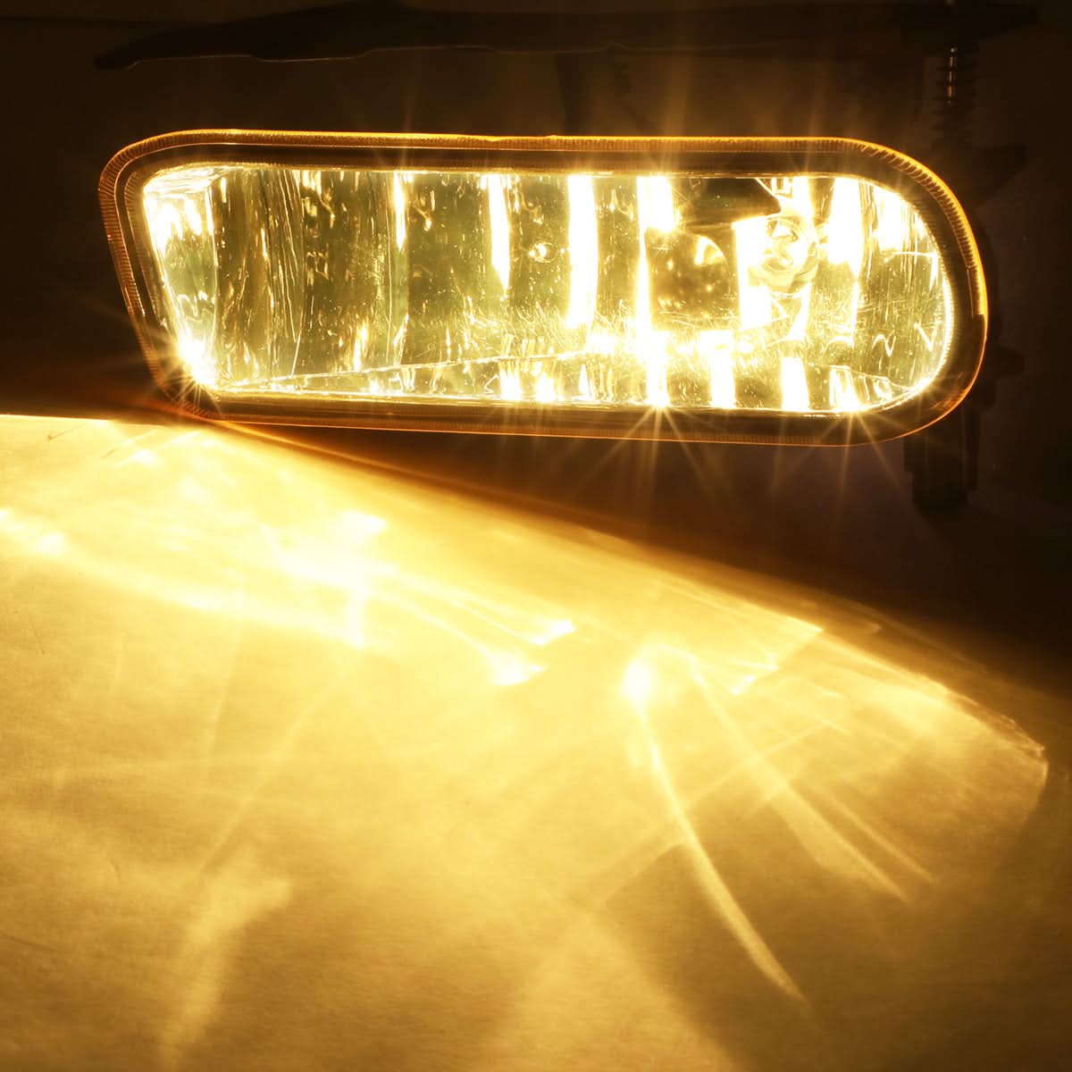 2002-2006 Cadillac Escalade Bolt-On Fog Lights Chrome Clear 899 Bulb