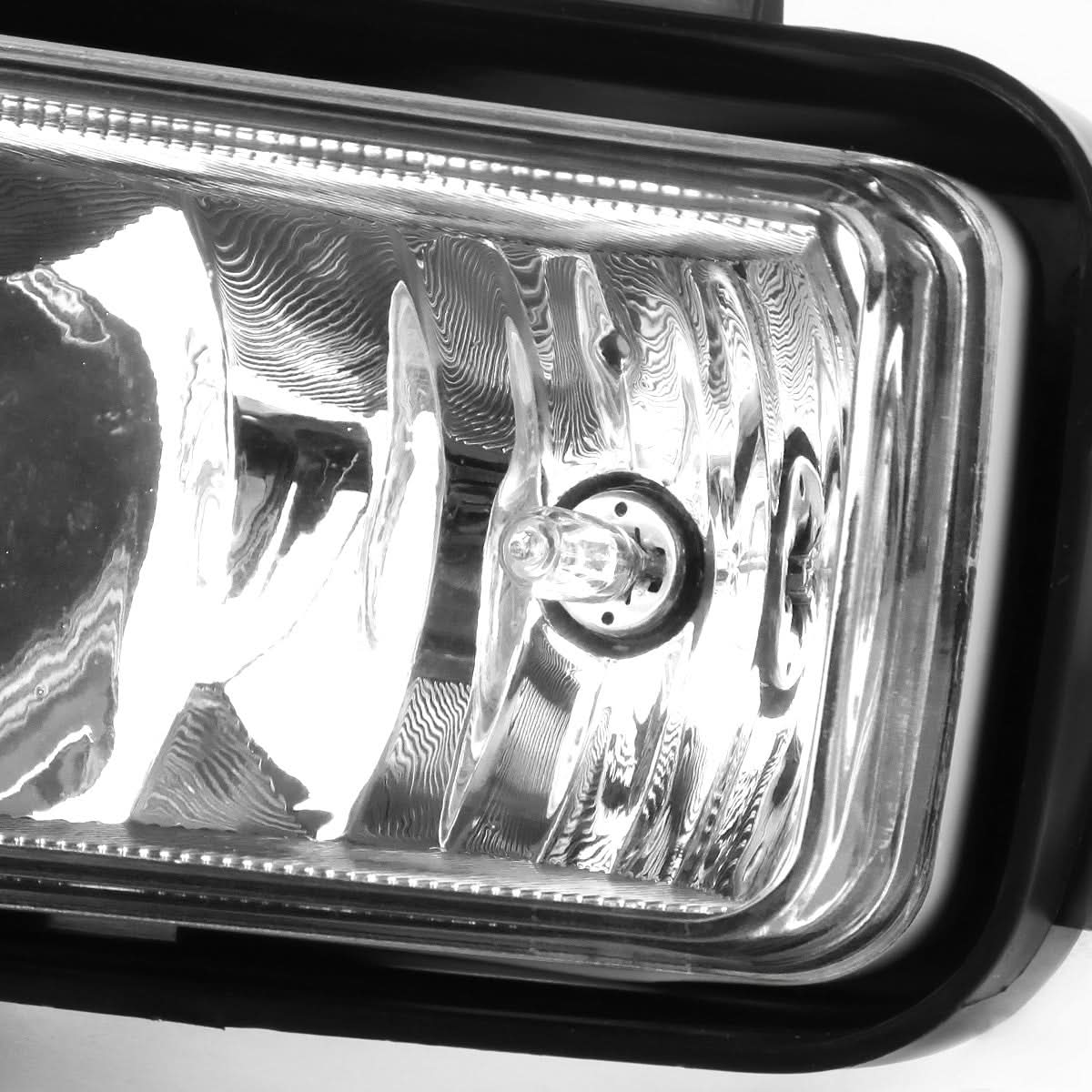 15-20 Chevy Tahoe Suburban Fog Lights with Switch Chrome Bezel