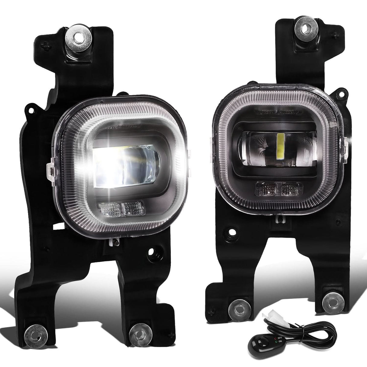 08-10 Ford F-250/F-350/F-450/F-550 Super Duty Projector LED Fog Lights