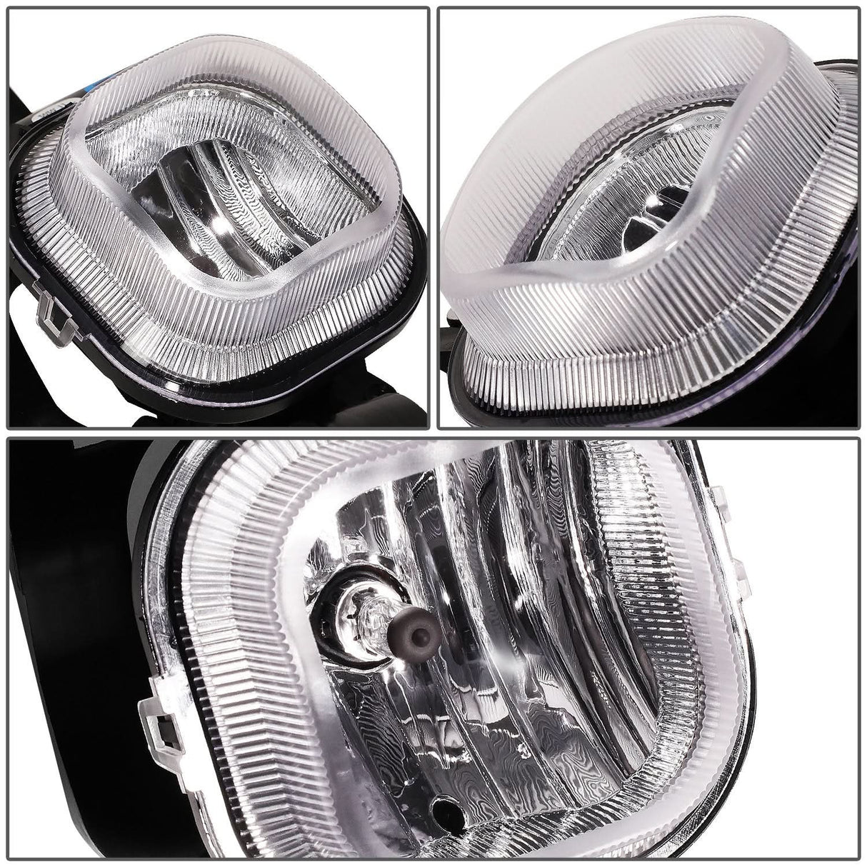 2008-2010 Ford F-250 F-350 F-450 F-550 Super Duty Fog Lights Chrome