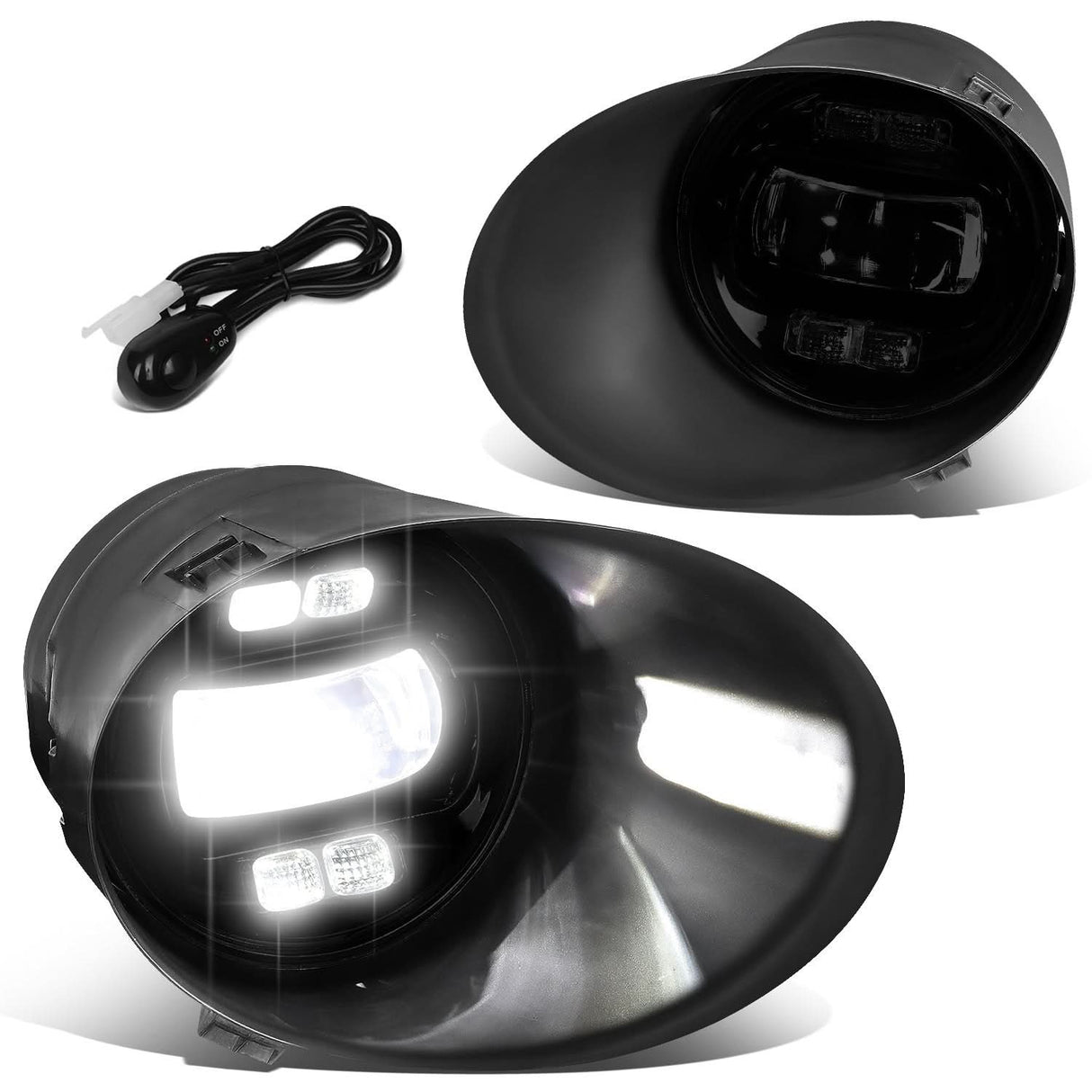 07-14 Toyota Tundra LED Fog Lights - Steel Bumper Models Only