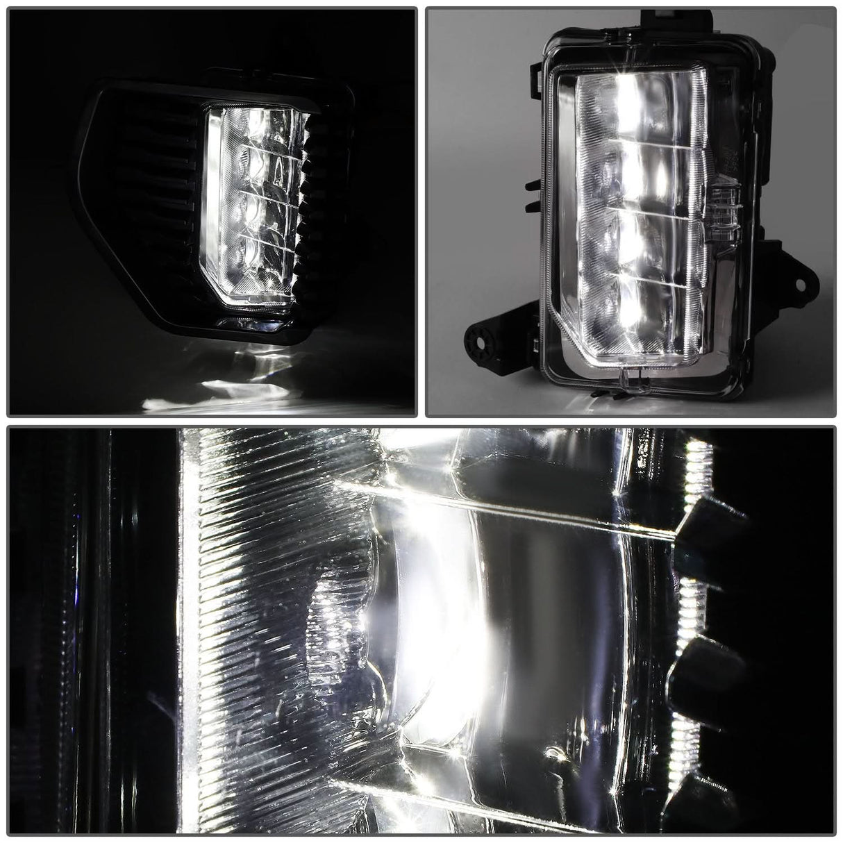 2019-2022 GMC Sierra 1500 Smoked Fog Lights