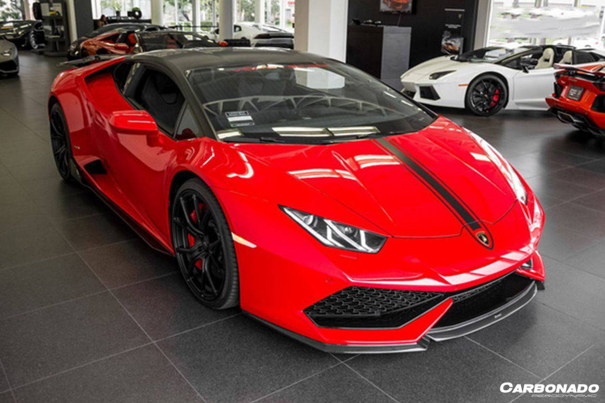 2015-2020 Lamborghini Huracan LP610 VRS Style Carbon Fiber Front Lip