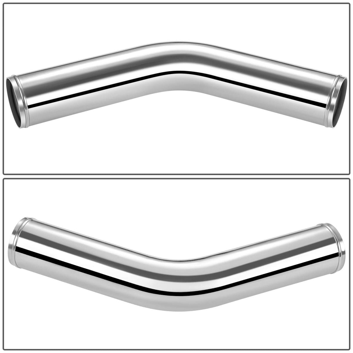 Universal 3.0" Aluminum Intercooler Piping Kit - 8 Piece Set