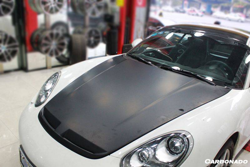 2005-2012 Porsche 987 Cayman Boxster and 997 Carrera TA Style Hood