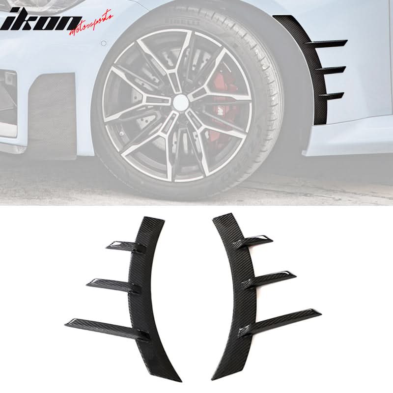 2023-2024 BMW G87 M2 M Performance Front Side Spats Dry/Carbon Fiber