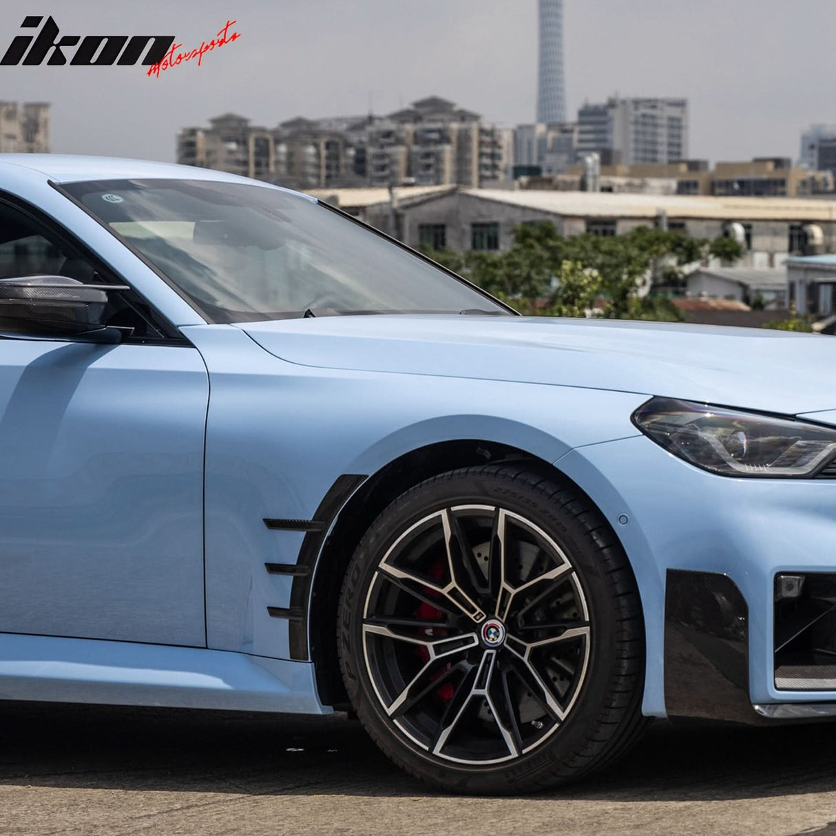 2023-2024 BMW G87 M2 M Performance Front Side Spats Dry/Carbon Fiber