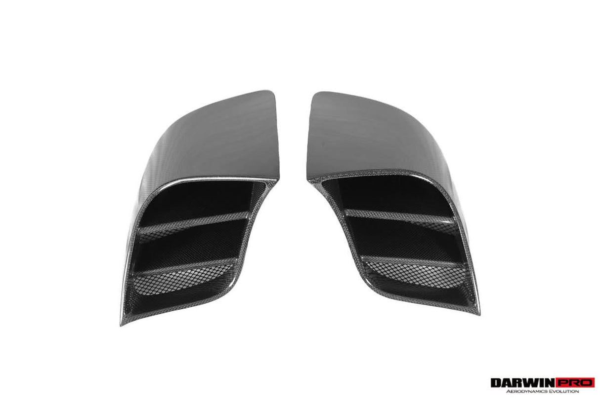 DarwinPRO 2022-2026 Ferrari 296 GTB & GTS Type F171 iMP Style Carbon Fiber Quarter Panel side Scoops