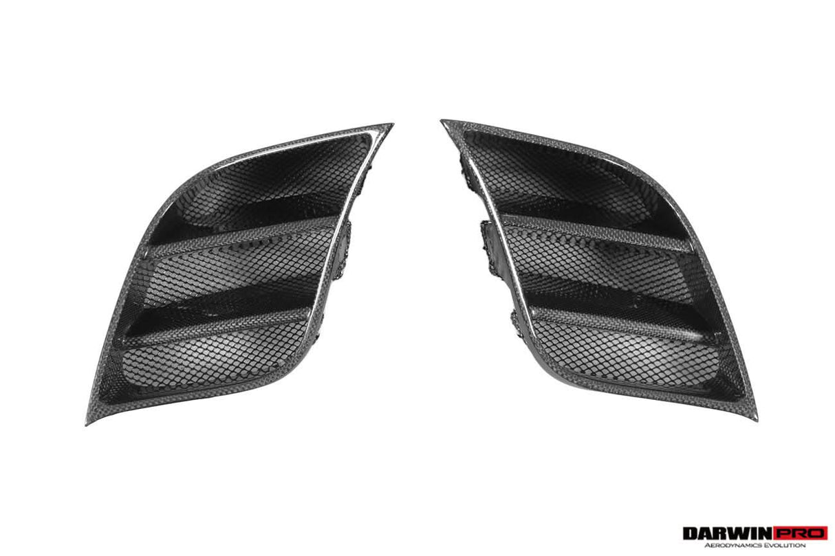 DarwinPRO 2022-2026 Ferrari 296 GTB & GTS Type F171 iMP Style Carbon Fiber Quarter Panel side Scoops