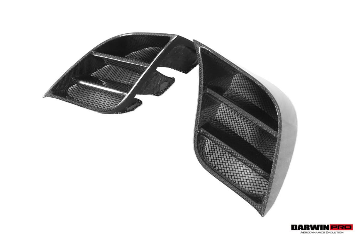 DarwinPRO 2022-2026 Ferrari 296 GTB & GTS Type F171 iMP Style Carbon Fiber Quarter Panel side Scoops