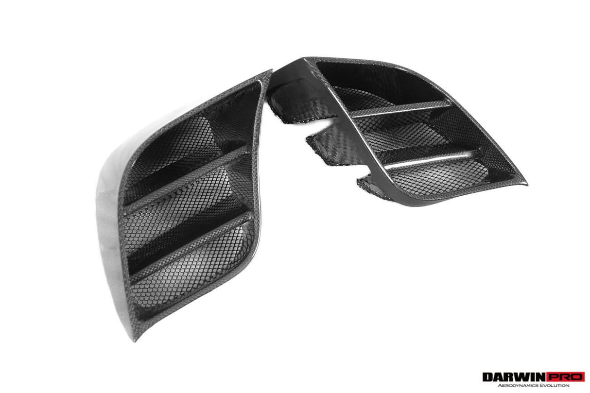 DarwinPRO 2022-2026 Ferrari 296 GTB & GTS Type F171 iMP Style Carbon Fiber Quarter Panel side Scoops