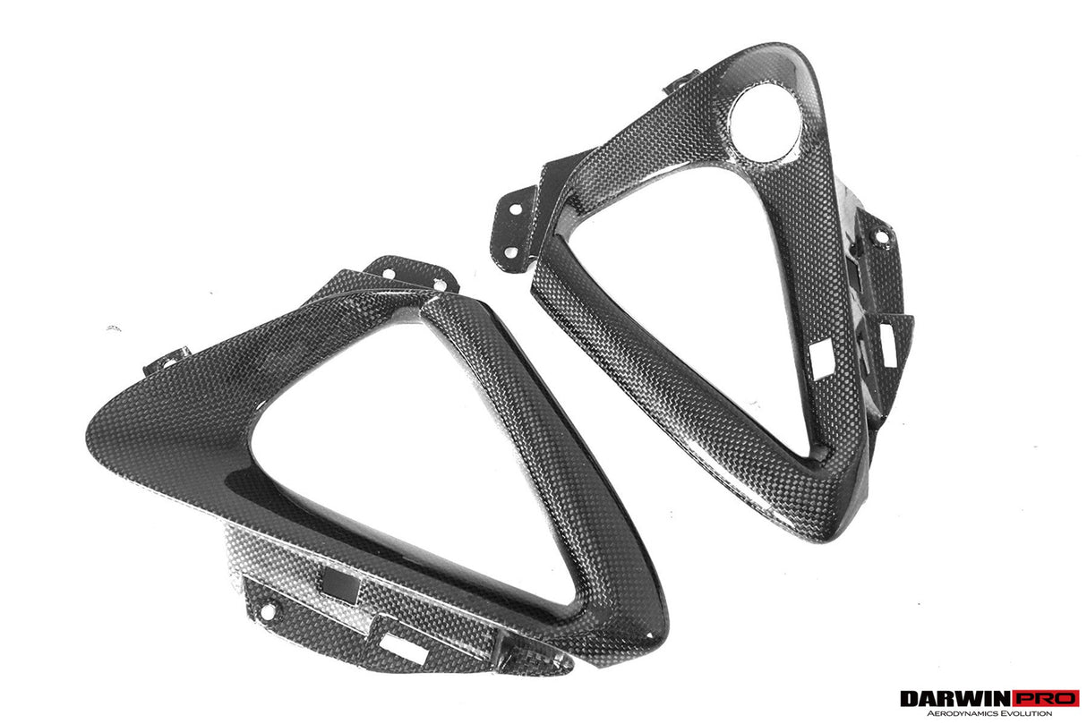 2017-2026 Ferrari 812 Superfast & GTS Dry Carbon Fiber Door Handle Interior DarwinPRO (OE)