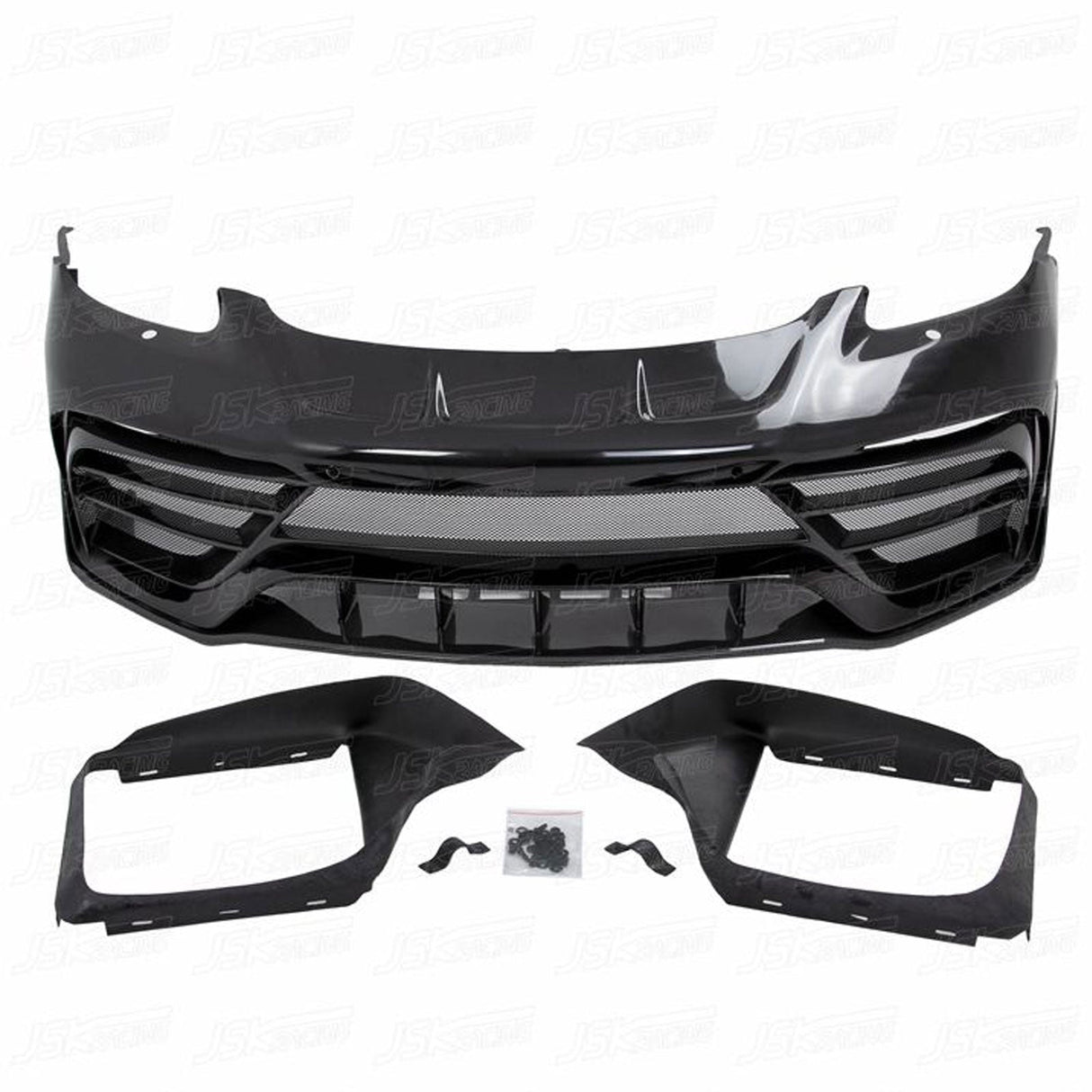 Half Carbon Fiber Front Bumper for Porsche Cayman 718 Gen 16-18