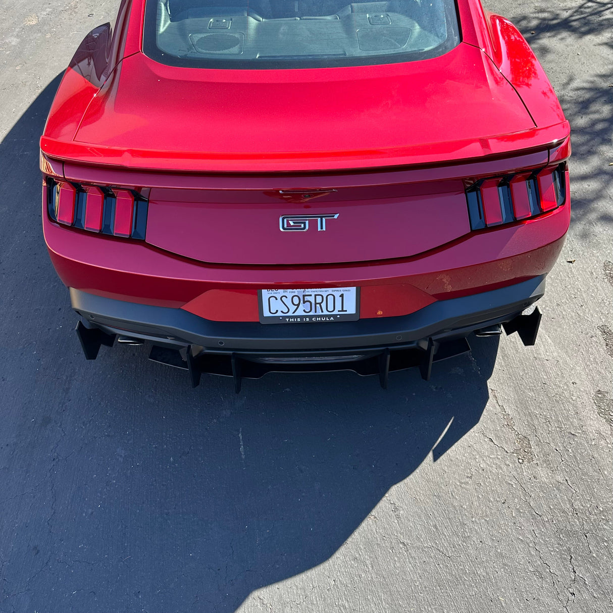 Mustang 24-25 GT/ECO Stealth Diffuser