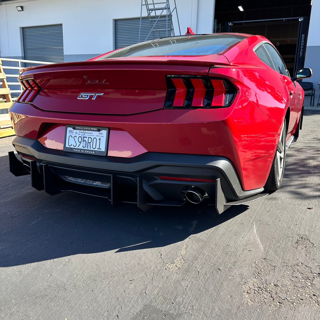 Mustang 24-25 GT/ECO Stealth Diffuser