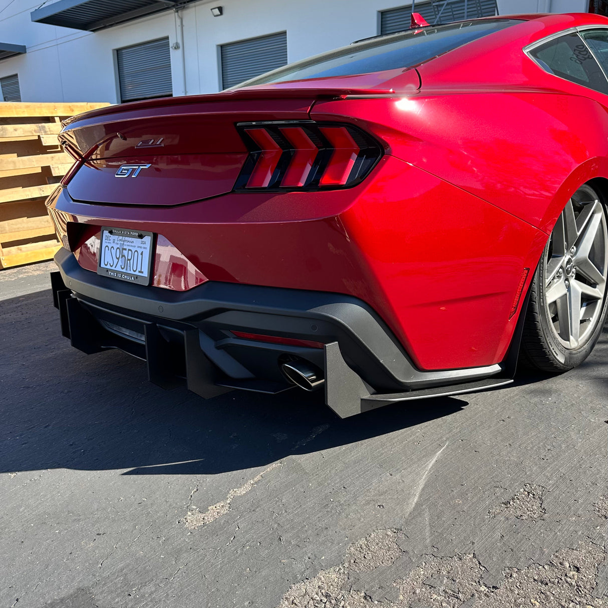 Mustang 24-25 GT/ECO Stealth Diffuser