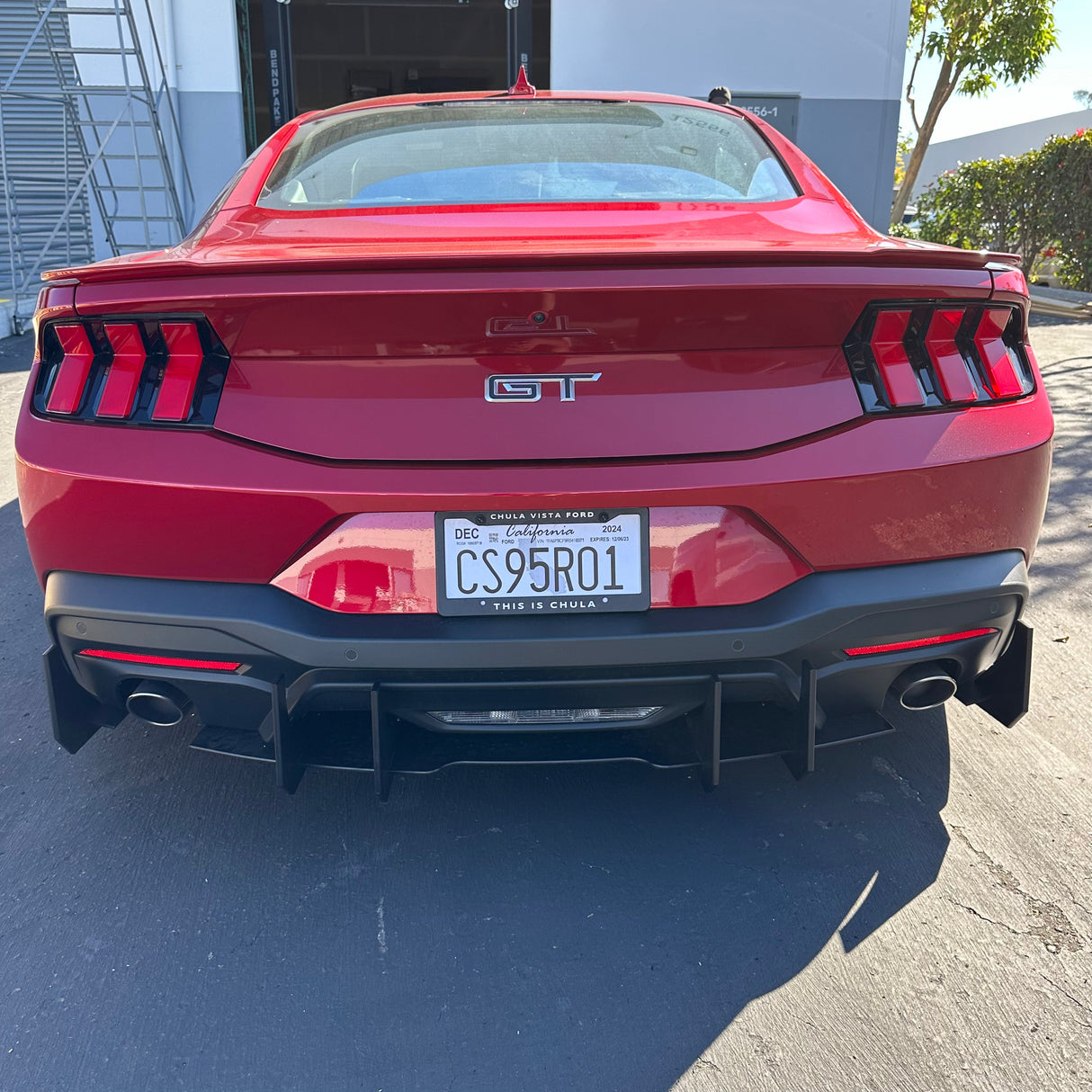 Mustang 24-25 GT/ECO Stealth Diffuser