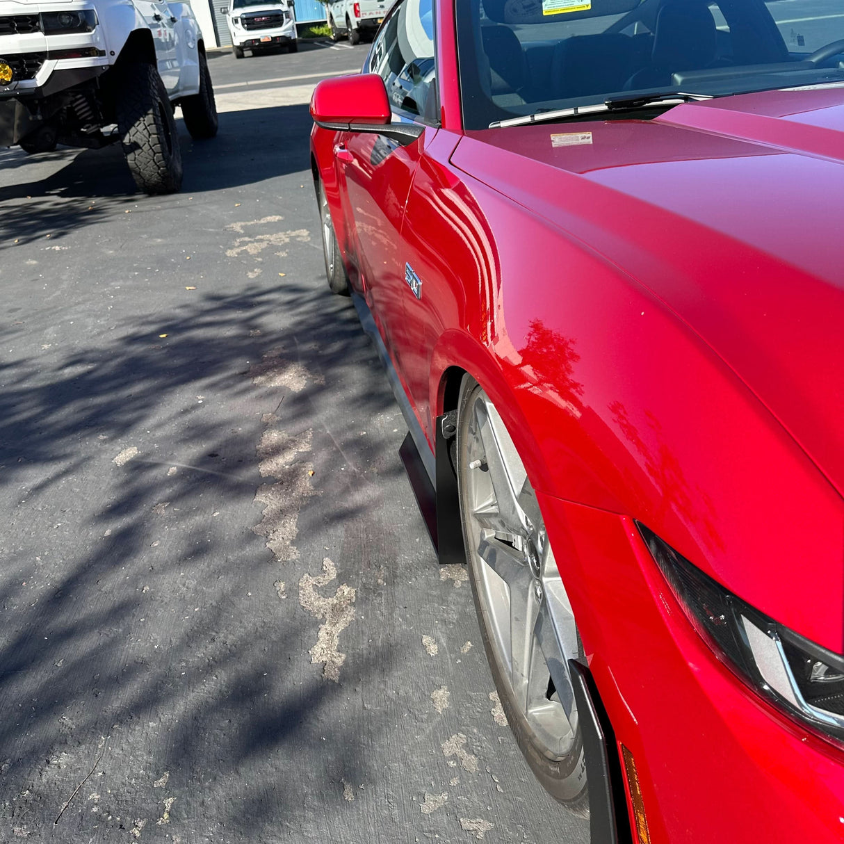Mustang 24-26 GT/ECO GT500 Style Side Skirt Extensions