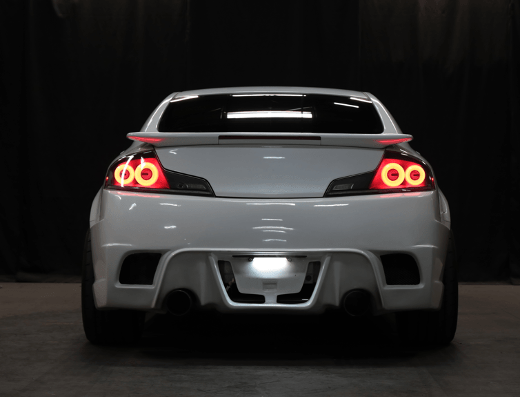 Infiniti G35 Coupe LED Sequential w/ Breathing Light Effect Tail Lights (2003-2007) - K2 Industries