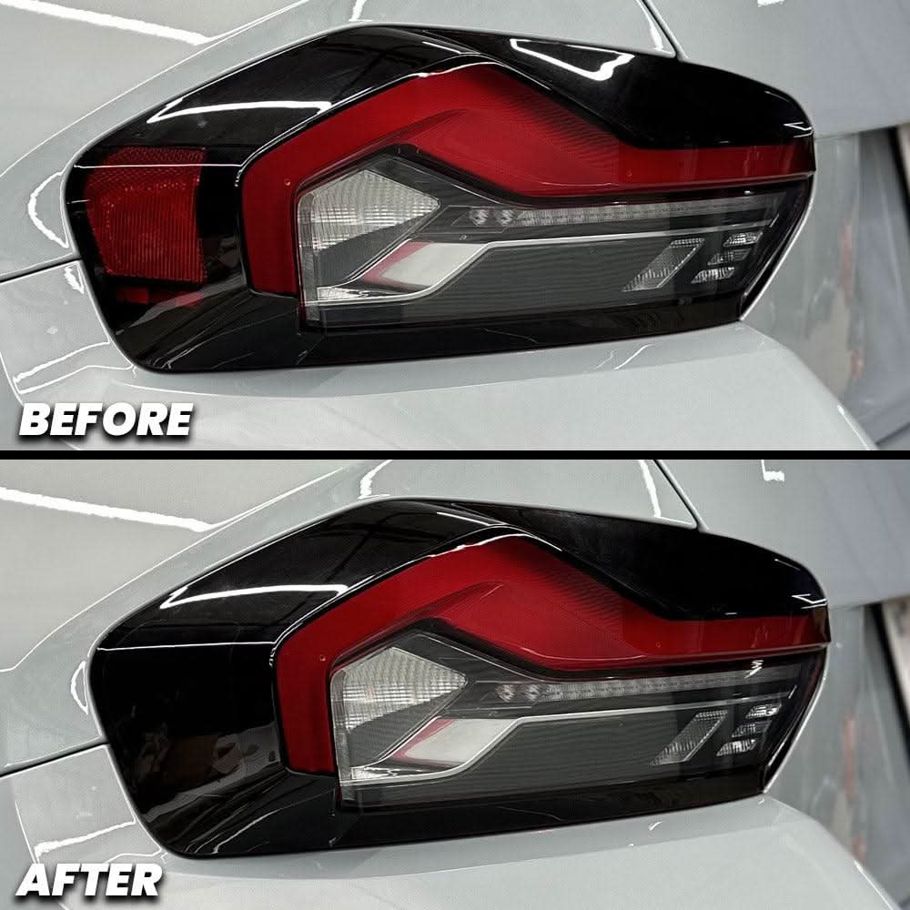 2023+ BMW G87 M2 Tail Light Side Marker Reflector Pre-cut Overlay Smoked