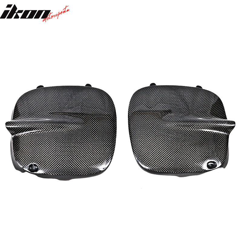 1993-2001 Subaru Impreza WRX STi Front Foglight Cover Kit Carbon Fiber