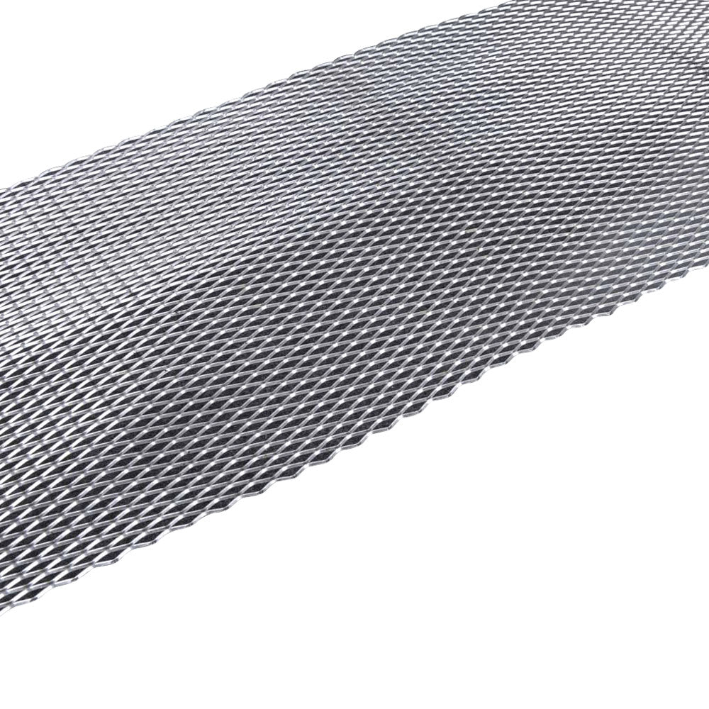 Universal Silver Grille Prismatic Mesh Diy Bumper Grill Kit