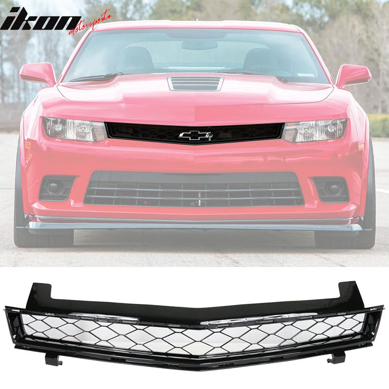 Fits 14-15 Camaro Front&Rear Bumper w/ Foglights&Front Lip&Grille
