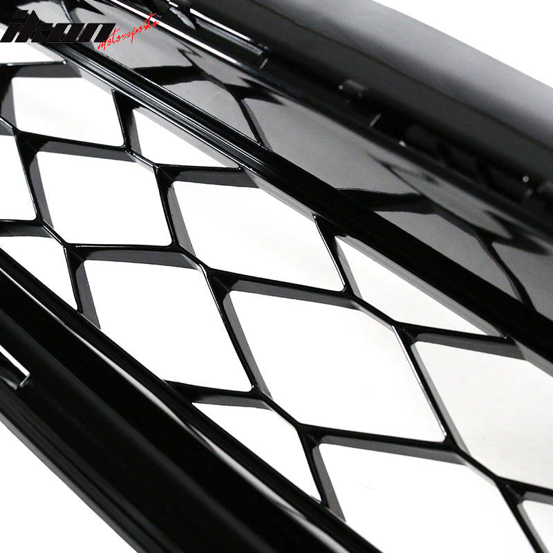 2014-2015 Chevy Camaro Z28 Style Black Front Upper Mesh Grille