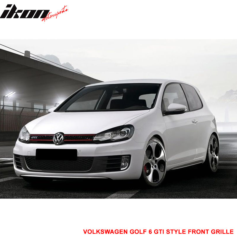 2010-2014 Volkswagen Golf MK6 & Jetta GTI Style Front Hood Grille ABS