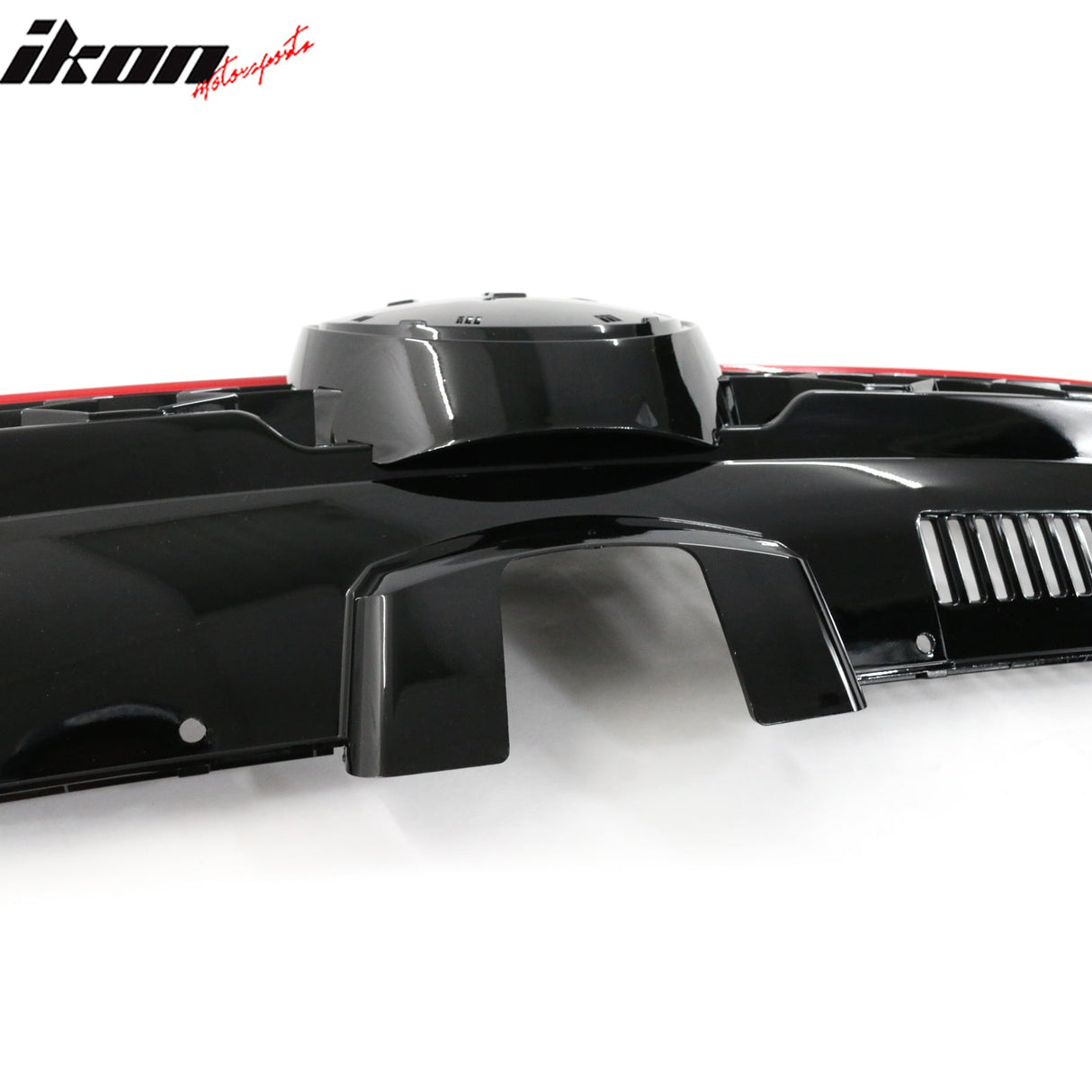 Fits 15-17 Golf MK7 Mesh GTI Red Trim Front Grille Logo Badge Base